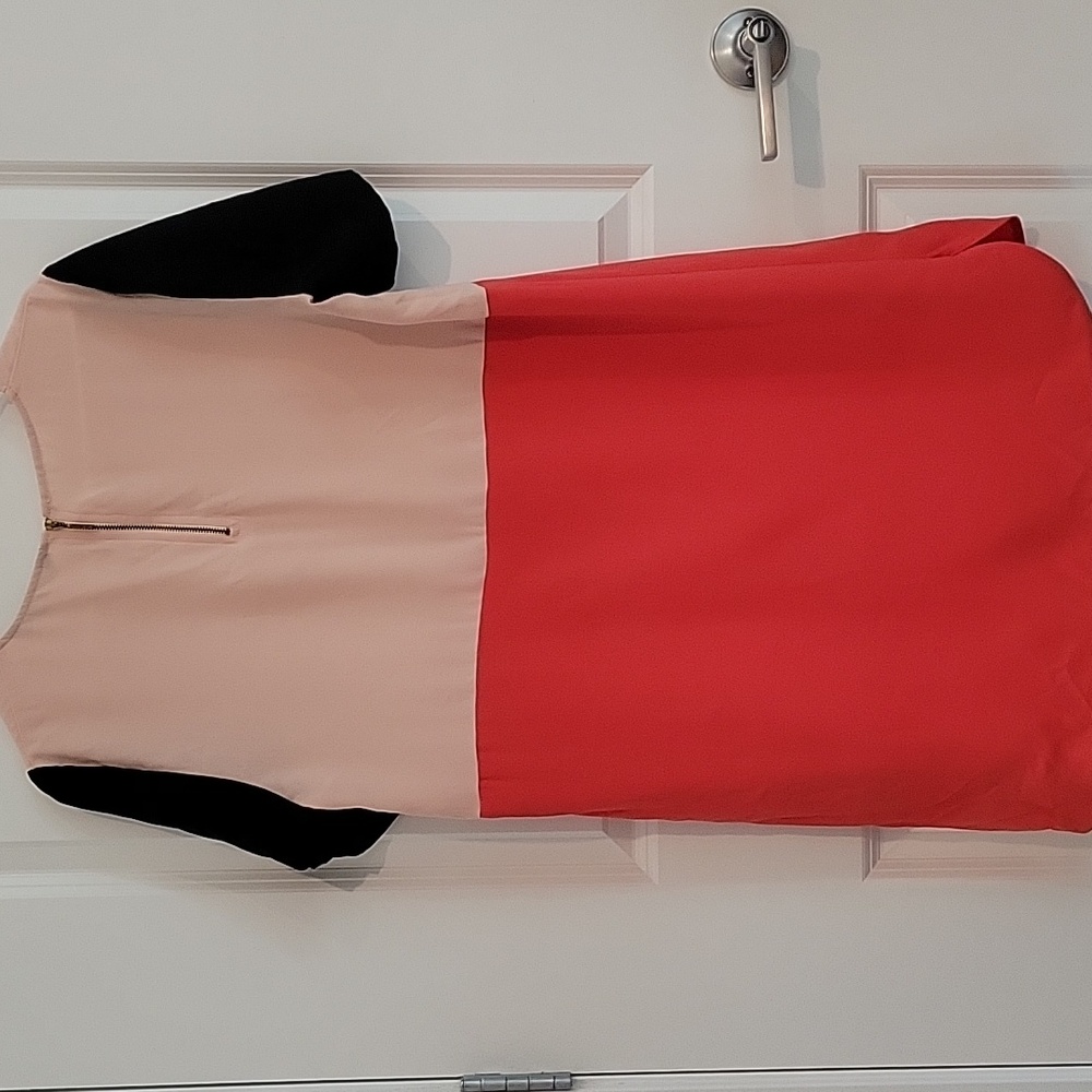 Zara Woman Colorblock Dress Size L - Picture 2 of 6